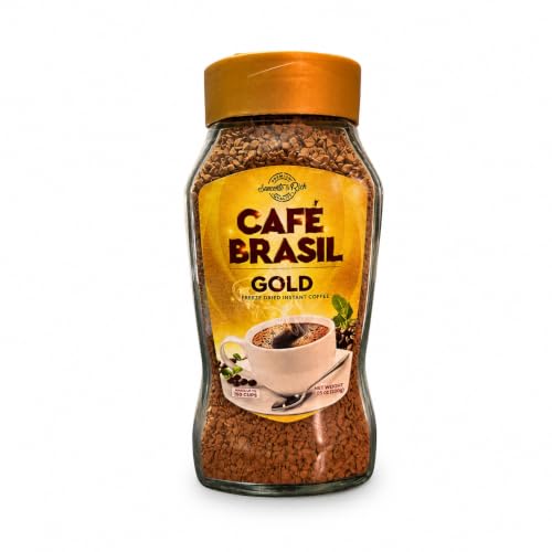 Café Brasil Gold Instant Coffee 200g (glass bottle) image 2