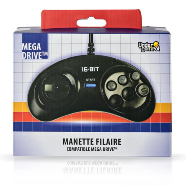 Under Control Manette Megadrive Noire
