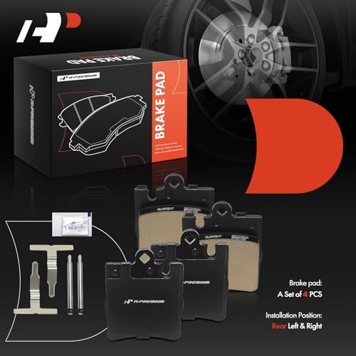 A-Premium Rear Ceramic Brake Pads Compatible with Mercedes-Benz by A-Premium - Used condition - Image 6