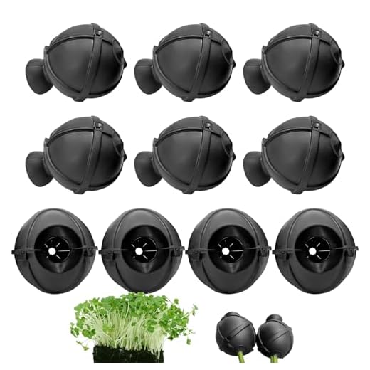 Air Layering Pods – 10er-Pack Wiederverwendbare Pflanzenvermehrungsbälle, Unterstützte Wurzelwachstumsbox, Hochdruck-Vermehrungsball-Wurzelbox | Leicht Zu Verwurzelnde Growboxen Für Hausgarten, Hof, T
