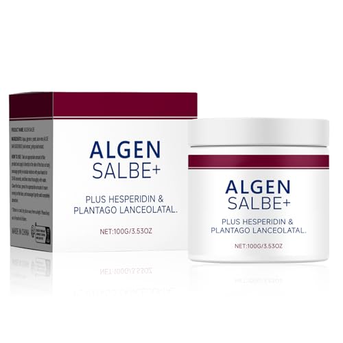 Algensalbe Gegen Besenreiser 100G Aktiv Algensalbe Algen Salbe Beine Für Besenreiser Pflege Erfrischung Und Entspannung Von Geschwollenen Und Müden Beinen für Jeden Hauttyp Geeignet