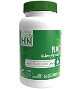 Health Thru Nutrition N-Acetyl-Cysteine (NAC), 600mg, 3-Tage-Depot, hochdosiert, 120 vegane Kapse...