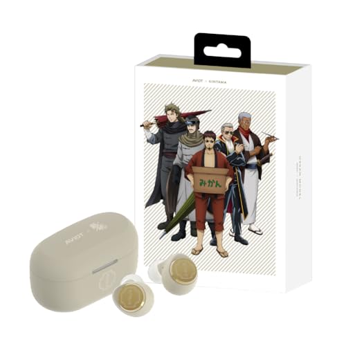 Amazon.co.jp: AVIOT TE-V1R-GT 銀魂 コラボ ワイヤレスイヤホン