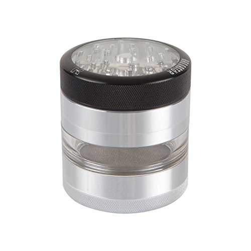 Kannastor SKJCL-M4-22 Herb Grinder, 2.2", Silver