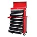 Price comparison product image X Large Tool Chest TOP Cabinet TOP Box and ROLLCAB Box,with Drawer Divider