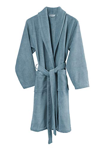 De Witte Lietaer Felicia Bathrobe, Bleu Glacier, M Womens Cover