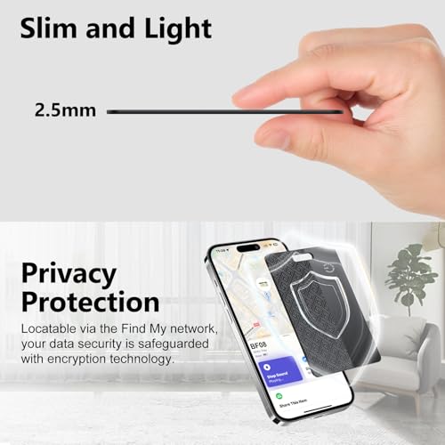 Ultra Thin Wallet Tracker Card iOS Only Bluetooth Smart for Apple Find My iPhone GPS - image 7