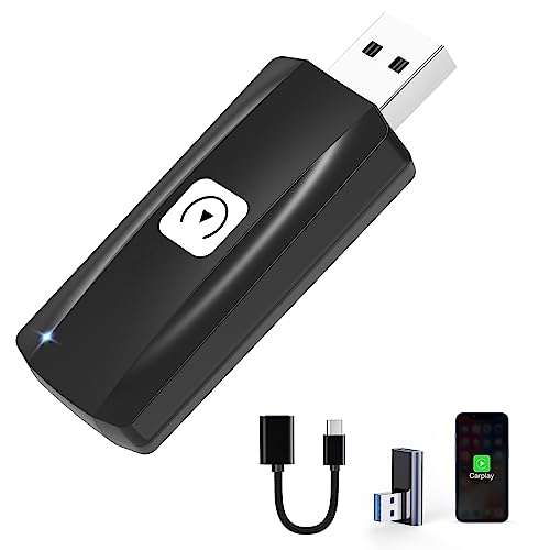 Wireless CarPlay Adapter for 2024 Upgrade for Apple iPhone iOS