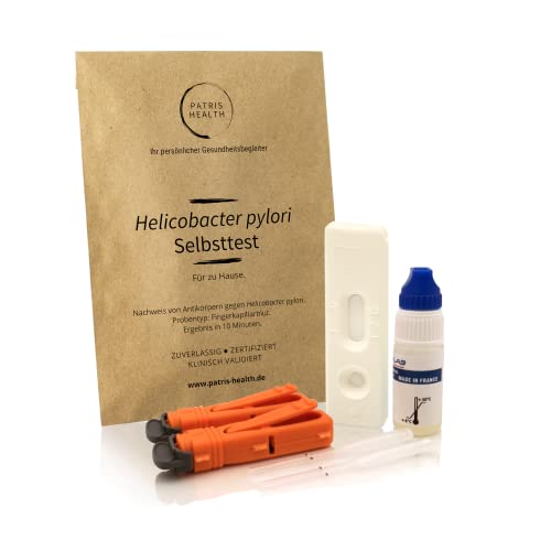 Patris Health - Helicobacter pylori Selbsttest - Bluttest zum Screening einer Mageninfektion