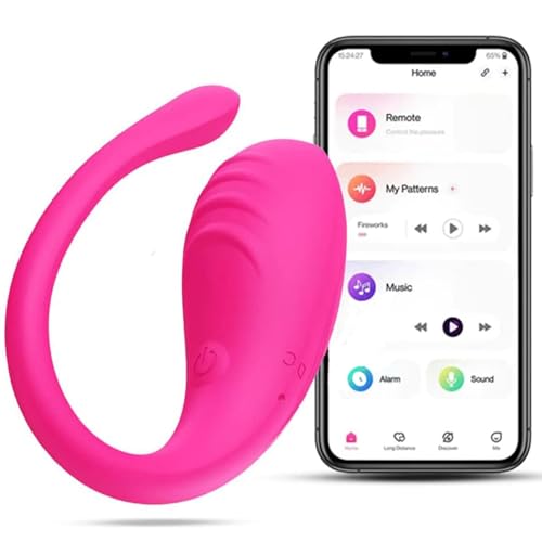 Huěvo Ṿibradóradòr Ṥēxṵal para Ṃujęr Control Remoto App, Vìbràdòr Parëjas Màndo A Distància Jṳguetès Eróticøs para Paręja Sęxüalęs Coṋsôladorês.. para Mújer Ṽibráción 10 Modos -IEOD009