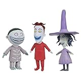 The Nightmare Before Christmas Best of Series: Lock, Shock and Barrel Action Figure, Multicolor