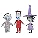 The Nightmare Before Christmas Best of Series: Lock, Shock and Barrel Action Figure, Multicolor
