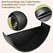 FinerFurnis 2 Pack Single Axle Trailer Fenders，Fits for 14”to 16” Wheels，32” x 9” x 15” Trailer Fenders with Fender Backs，for Car Hauler Cargo Utility Trailer Landscape Trailer,Black