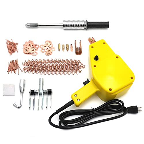 HTTMT- Spot Stud Welder Dent Puller Kit Welding Wire Stud Car Body Panel Reqairs [P/N: ET-CAR-FIX001-RAW]