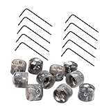 BESTonZON 10stücke Kunststoff-knopf-ersatzteile Gitarren Lautstärkeregler zum Austauschen und Reparieren Passend für Musikinstrumente