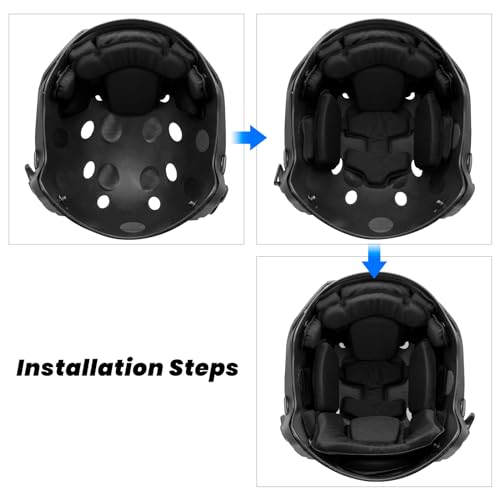 Yzpacc Tactical Helmet Padding Kit - Image 2