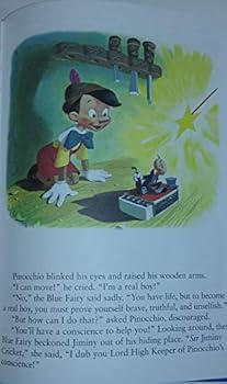 Hardcover Walt Disney's Pinocchio Book