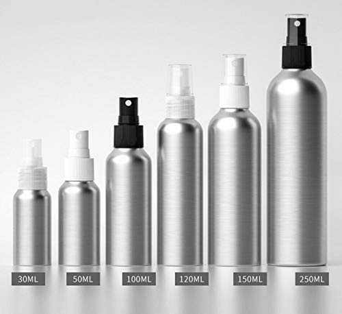 3 barattoli vuoti in alluminio con testa a spruzzo...