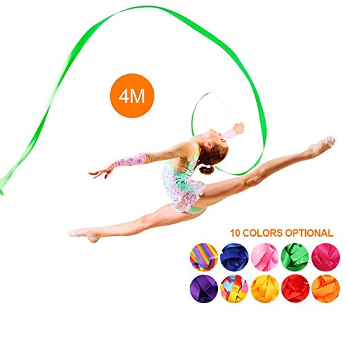 Colorful 4M Gym Dance Ribbons Art Gymnastic s Gym Rhythmic Gymnastics