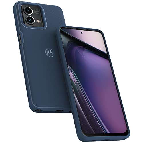Image of Motorola Moto G Stylus 5G (2023) Textured Protective Dusk Blue Case | Precision fit Shock Absorbing Cases for Enhanced Phone Grip, Style, Drop Protection for Your Moto G Stylus 5G 2023