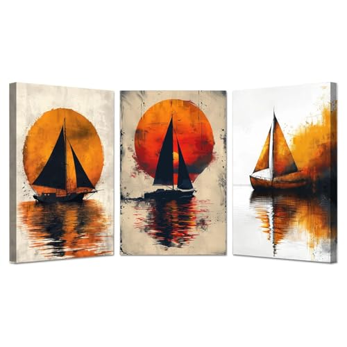Posters arts décoratifs jaune et gris pour insuffler de la sérénité dans votre salon