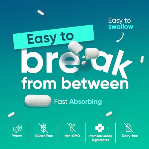 Calcium Magnesium Zinc and Vitamin D Supplement | 1+ Year Supply | 400 Vegan Tablets | 1414mg per 2 Tablets - with Zinc, Selenium & Vitamin K2 - for Bones, Teeth & Muscle Function (EFSA Claims) - Image 6