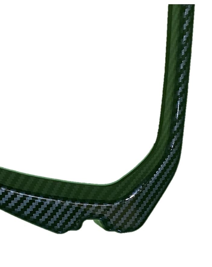 Image of ABS Carbon Fiber Rearview Mirror Rain Eyebrow Cover Trim, Fits For 10th Honda Civic 2016-2021, 75014-F