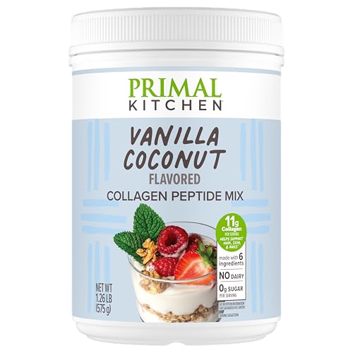 Primal Kitchen Vanilla Collagen Fuel® Drink Mix, Vanilla Coconut Collagen