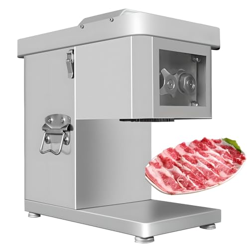 Cortadora eléctrica automática de carne 1500W acero inox