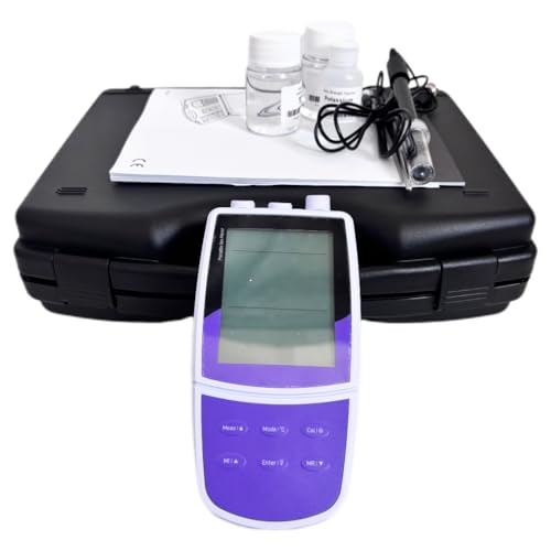 YFYIQI Portable Potassium Ion Concentration Measurement with Standard Calibration Solutions Range 0.04-39000ppm -1999.9-1999.9mV 0-105°C/32-221°F Accuracy ±1% F.S. ±0.2 mV ±0.5°C/±0.9°F