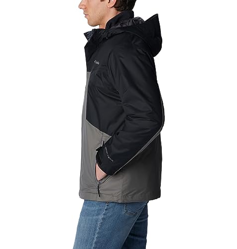 Image of Columbia mens Tunnel Falls Interchange Jacket