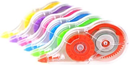 KongJies Correction Tapes, Pocket Mouse Shape Correction Tape White Tape for Instant Corrections (6)