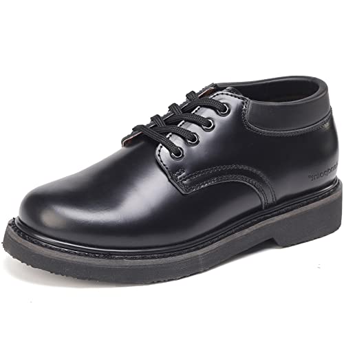 HANDPOINT Oxford Men's Black Slip Resistant Durable Fashion Breathable EH Work Shoe 82102