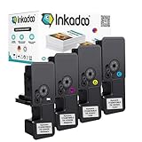 Inkadoo Toner compatibile per Kyocera TK-5240 Multipack ECOSYS M 5526, M 5526 cdw, P 5026 CDN, P 5026 cdw ca. 16.000 pagine, cartucce toner, toner compatibili