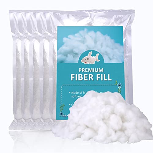 26.46oz/750g Polyester Fiber Fill, High Resilience Fill Fiber, Premium Fiber Filling Stuffing, Pillow Filling Stuffing, Fiberfill Stuffing Stuffed Animals/DIY Crafts,Recycled Polyester Fiber