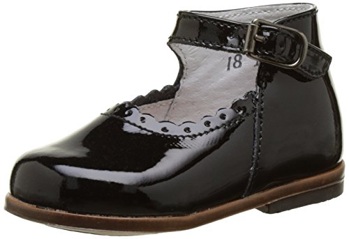 Little Mary Vocalise, Primeros Pasos de bebé para Bebés, Negro (Vernis Noir), 18 EU