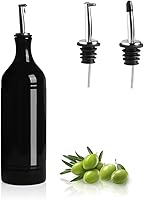 Vista 35 de Sweejar Botella dispensadora de aceite de oliva de cerámica, protege para reducir la oxidación, adecuada para almacenamiento de vinagre, jarabes