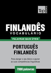 Capa de Vocabulário Português-Finlandês - 7000 palavras mais úteis
