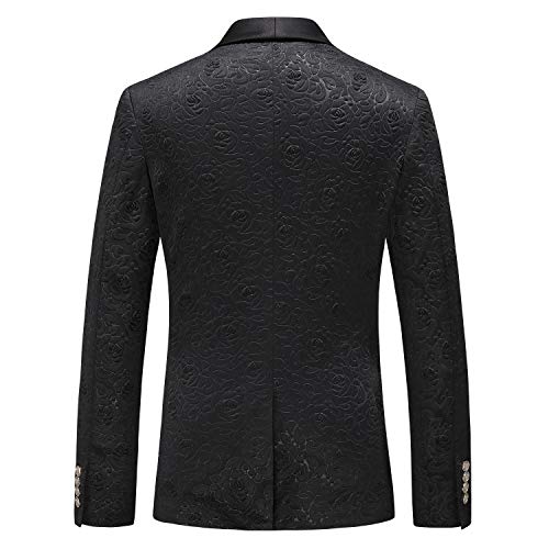 Men's Suits 3 Piece Set Tuxedo Blazer Vest and Pants Slim Skinny Fit Formal Suit for Wedding Prom Black White Red Blue2