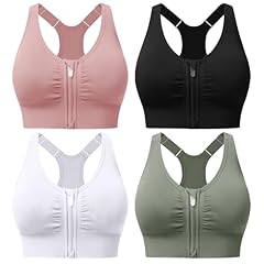 4 Pack Black White Pink Green