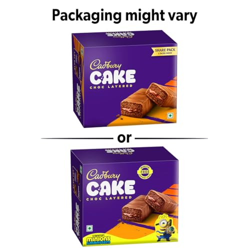 Image of Cadbury ChocLayered Cake Minion Pack, 114 g