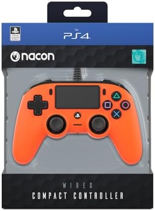 Nacon - Compact Mando con licencia Oficial Sony para PS4 y PC, Ga...