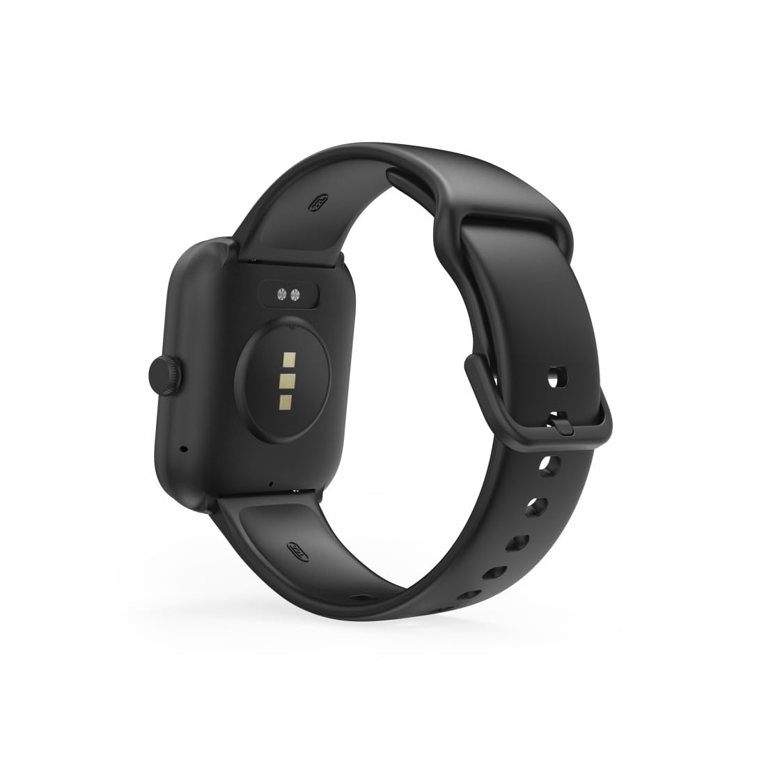 Hama Smartwatch, Farbdisplay 1,65“, Telefonfunktion, IP68, schwarz | WhatsApp, E-Mails etc., Sprachassistent, Fitnesstracker mit 100 Sportarten + Herzfrequenz, Blutsauerstoff, Kalorien etc.