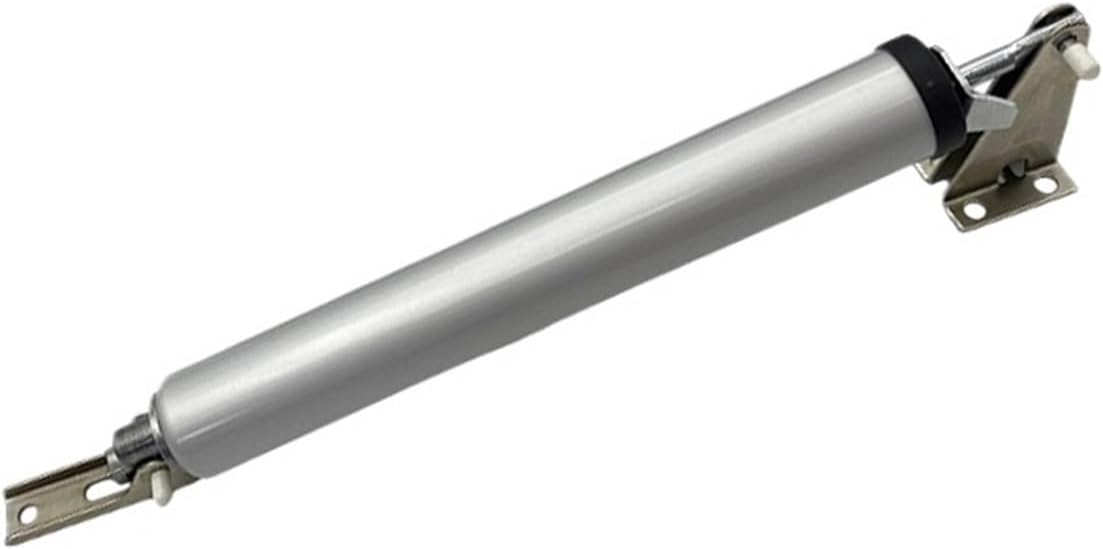 Automatic Door Closer, 2pcs Automatic Door Soft Close 90 Degrees Within The Positioning Stop Buffer Adjustment Door Closer Furniture Hardware(2pcs Brown)