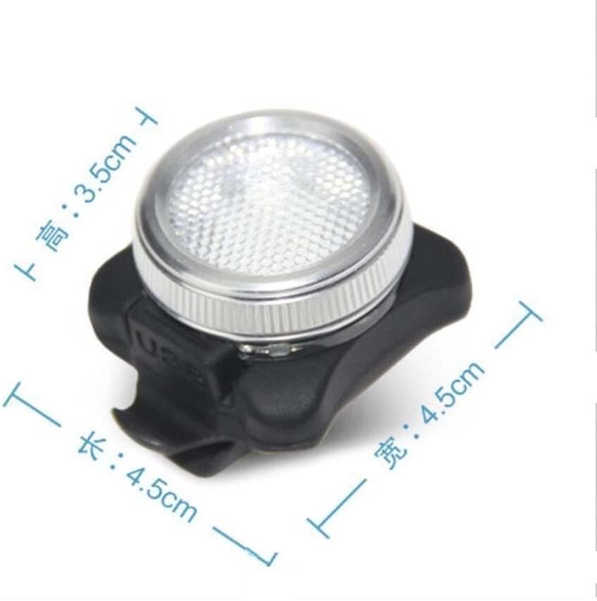 Bicycle Set USB Charging Front Lights Bicycle Warning Tail Lights COB Dual Color Bicycle Lights Mountain Bike Accessories