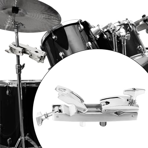 Lolunut Cymbal Stand Multi-Clamp, Silver Drum Clamp Mounting Multi-Clamp thumb #5