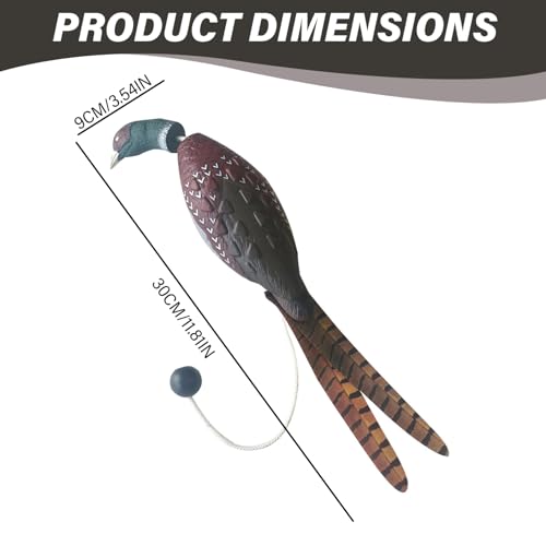 Bird Launcher Hundetraining Simulierte Truthahn Dummy Launcher Hund Training Bite Resistant Hundetraining Spielzeug Fun Hunde Interaktive Spielzeug Jagd Retriever Hund Training Accessoires