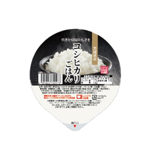 パックライス コシヒカリ(白米) 160g×18食(HE-4)