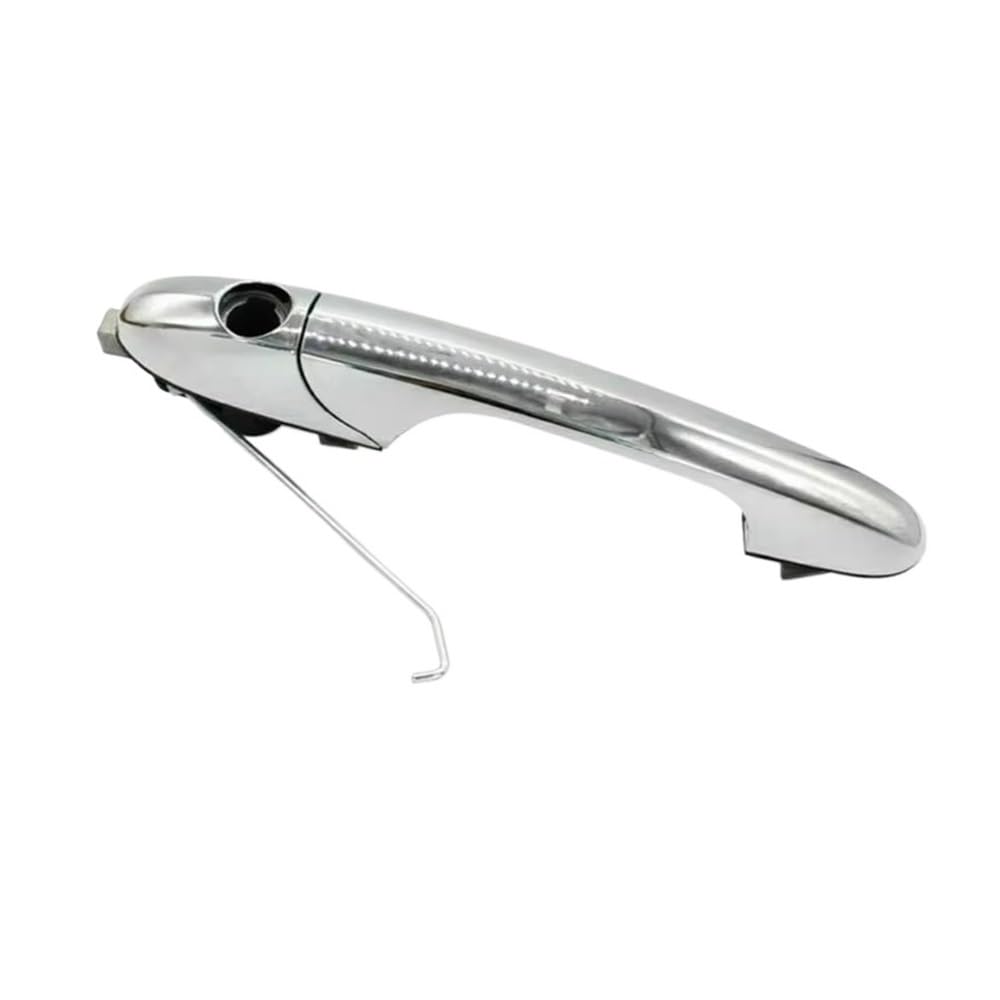 RAtsch Car Side Exterior Door Handle for 500 2007-2020 Passenger Left Or Right Side Chrome Outer Door Handle 735592026 735592012(Right)