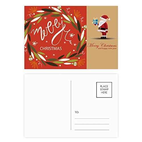 Cartes postales de Noël colorées à envoyer en famille pour décorer vos tables de réveillon